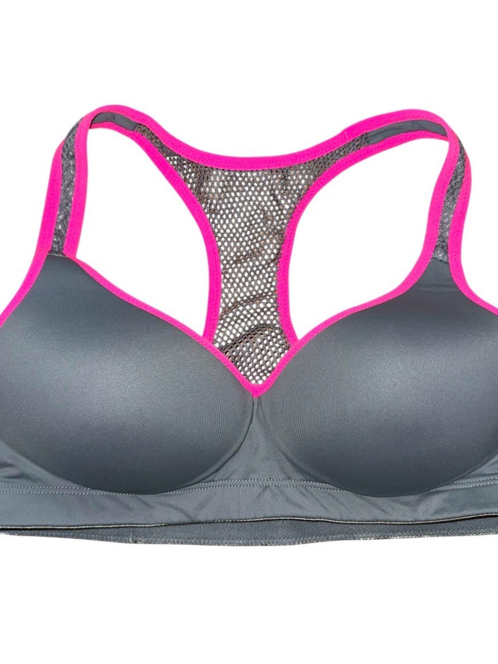 VS pink yoga push-up sports bra